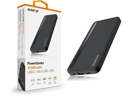 Powerbanka ALIGATOR PBAL1050, Power Delivery 20W, QC 3.0 18W, 10 000mAh