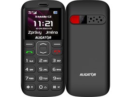 Aligator A720 4G Senior černý