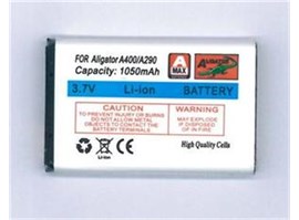 Aligator baterie A290/A330/A400/A500, 1050mAh