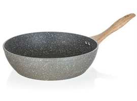 Banquet Pánev Wok s nepřilnavým povrchem Natural Stone 28 x 7,8 cm
