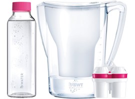 BWT Penguin MEI 2,7l bílá + designová skleněná láhev