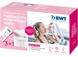 BWT náhradní vodní filtr 3+1ks REFILL