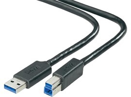 Belkin F3U159cp0.9M, USB 3.0, 0,9m