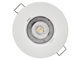 Emos LED bodové svítidlo Exclusive bílé 5W teplá bílá