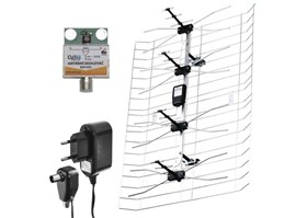 Emos J0666 Emos ASP-30 venkovní anténa 45 dBi LTE/4G filtr