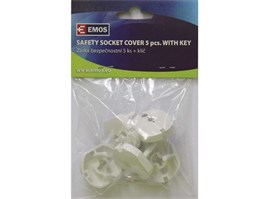 Emos A9000 ZÁTKA BEZPEČNOSTNÍ 5KS+KLÍČ