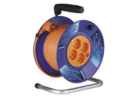 Emos P19420 PVC prodlužovací kabel na bubnu - 4 zásuvky 20m