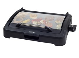 Beper 90871 elektrický stolní BBQ gril, 2200W