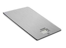 Beper 90131 kuchyňská elektronická váha, stříbrná