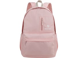 Bestlife Batoh na notebook 14,1", COL-Rainbow, růžový z polyesteru