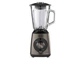 Mixér Black+Decker, BXJB1000E, stolní, 4  odnímatelné nože z nerez oceli, pulsní funkce, turbo funkce, 1,5 L skleněná nádoba