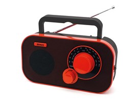 Bravo B 5184 Přenosné rádio červená