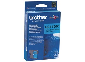 BROTHER inkoustová náplň LC-1100C/ Modrá