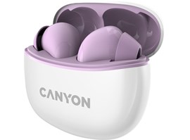Canyon BT Sluchátka TWS-5 šeříková