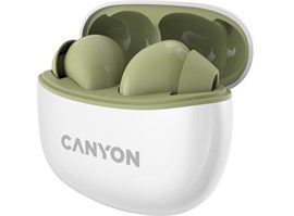 Canyon BT Sluchátka TWS-5 olivová