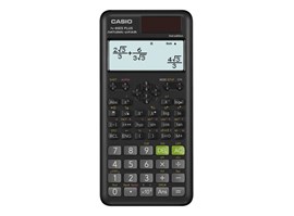 Casio kalkulačka FX 85 ES Plus 2E, černá, školní, desetimístná