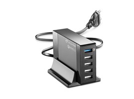 CL nabíječka s 5 USB 50W, ACHUSB5QUAL9AK