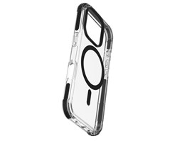 Ochranný kryt Cellularline Tetra Force Strong Guard Mag s podporou Magsafe pro Apple iPhone 16 Pro, transparentní