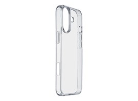 Zadní čirý kryt s ochranným rámečkem Cellularline Clear Duo pro Apple iPhone 16 Plus
