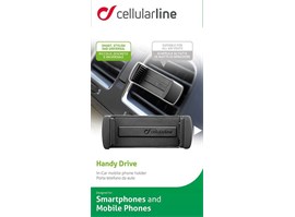 Univerzální držák do ventilace Cellularline Handy Drive, černý