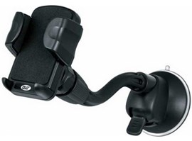 Držák Celly Flexgo pro Apple iPhone 5 s přísavkou na sklo