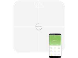 Concept VO4010 Osobní váha diagnostická 180 kg PERFECT HEALTH, bílá