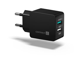 Connect IT Fast Charge CWC-2015-BK, černý