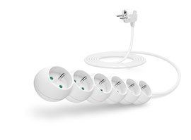 Connect IT 175257 prodlužovací kabel 6 zásuvek, 3 m