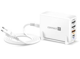 Nabíječka CONNECT IT CWC-4090 - neoriginální bílá