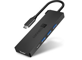 Connect IT USB-C hub, 5v1, CHU-8010-AN