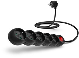 Connect IT 175412 prodlužovací kabel 5 zásuvek, 2 m