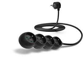 Connect IT 175418 prodlužovací kabel 4 zásuvky, 3 m