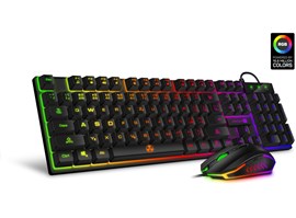 Connect IT Battle herní combo set, černá