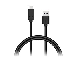 Connect IT CI-1174, USB-C kabel 0,5m černý