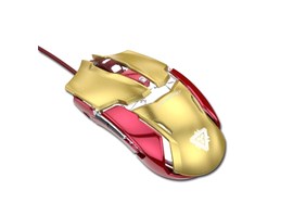 E-Blue Myš IRON MAN ARMOR EMS610, zlatá