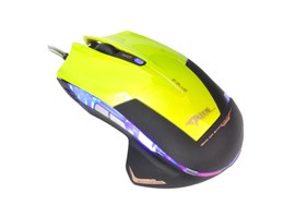 E-Blue Myš Mazer R, 2400DPI, zelená, herní