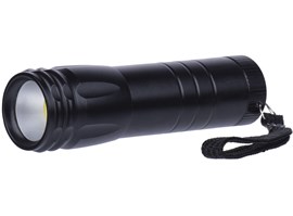 Emos LED svítilna kovová, 3W COB LED, na 3x AAA