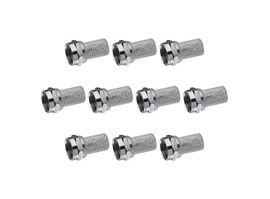 Konektor F vidlice pro koax CB50, CB100, 10 ks