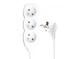 Emos P0310R Prodlužovací kabel 10m, 3 zásuvky