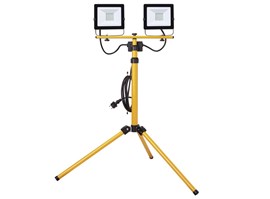 LED reflektor HOBBY SLIM, 2x 30W + trojnožka