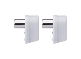 Konektor IEC vidlice zacvakávací úhlový