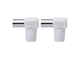 Konektor IEC vidlice šroubovací úhlový