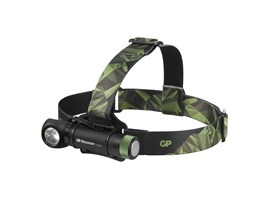 LED nabíjecí čelovka GP Discovery CHR35, 600 lm