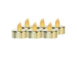 Emos DCCV13  LED čajová svíčka zlatá