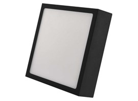 Emos ZM6333 LED přisazené svítidlo NEXXO, čtvercové, černé,  12,5W, se změnou CCT