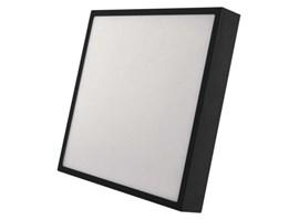 Emos ZM6353 LED přisazené svítidlo NEXXO, čtvercové, černé, 28,5W, se změnou CCT