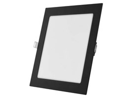 Emos ZD2343 LED vestavné svítidlo NEXXO, čtvercové, černé, 18W, se změnou CCT