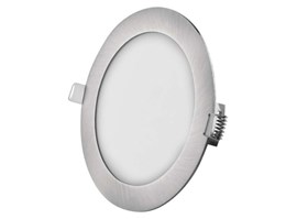 Emos ZD1233 LED vestavné svítidlo NEXXO, kruhové, stříbrné, 12,5W, se změnou CCT