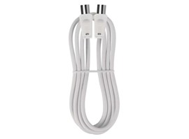 Emos Anténní koaxiální kabel stíněný 1,25m rovné vidlice