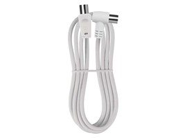 Emos Anténní koaxiální kabel stíněný 1,25m – úhlová vidlice